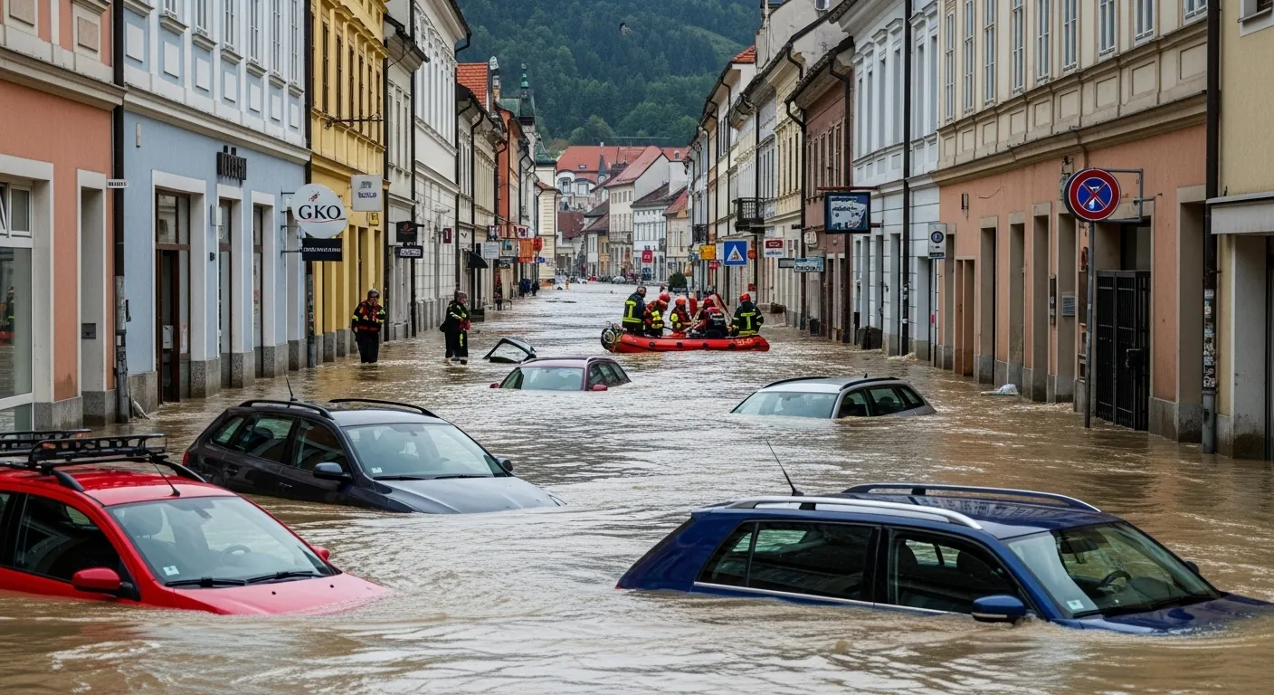 Rdeče opozorilo: Intenziven dež v jugozahodni Sloveniji, zlasti v Kopru